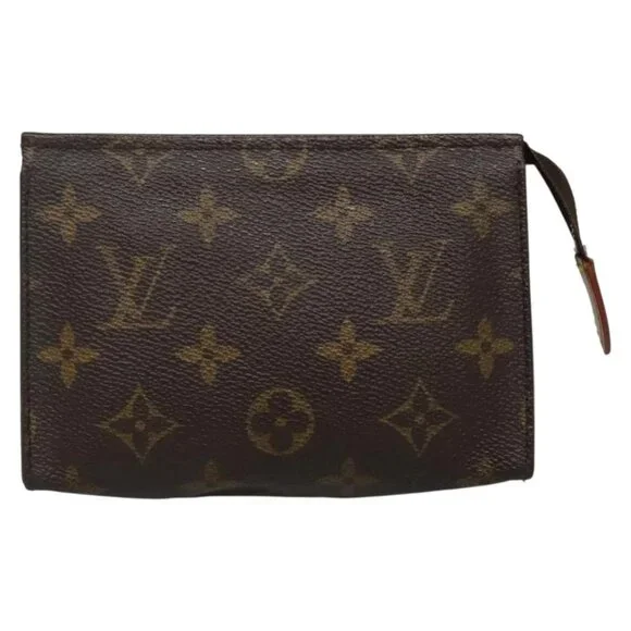LOUIS VUITTON Monogram Poche Toilette 15 Pouch